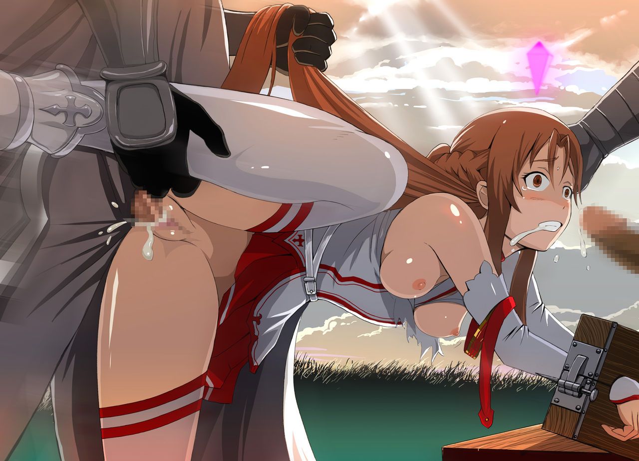 Erotic image of Yuki Asuna's desperate sexy pose! [Sword Art Online] 11