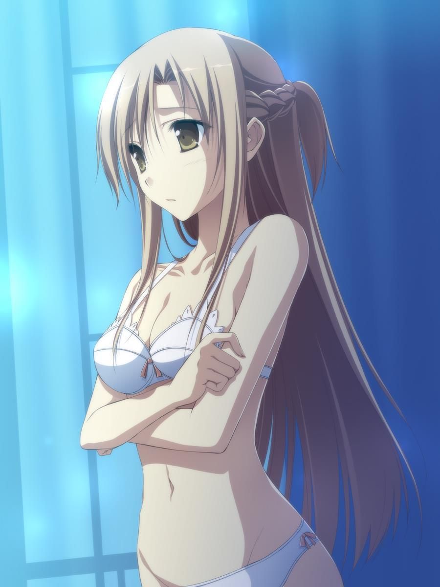 Erotic image of Yuki Asuna's desperate sexy pose! [Sword Art Online] 9
