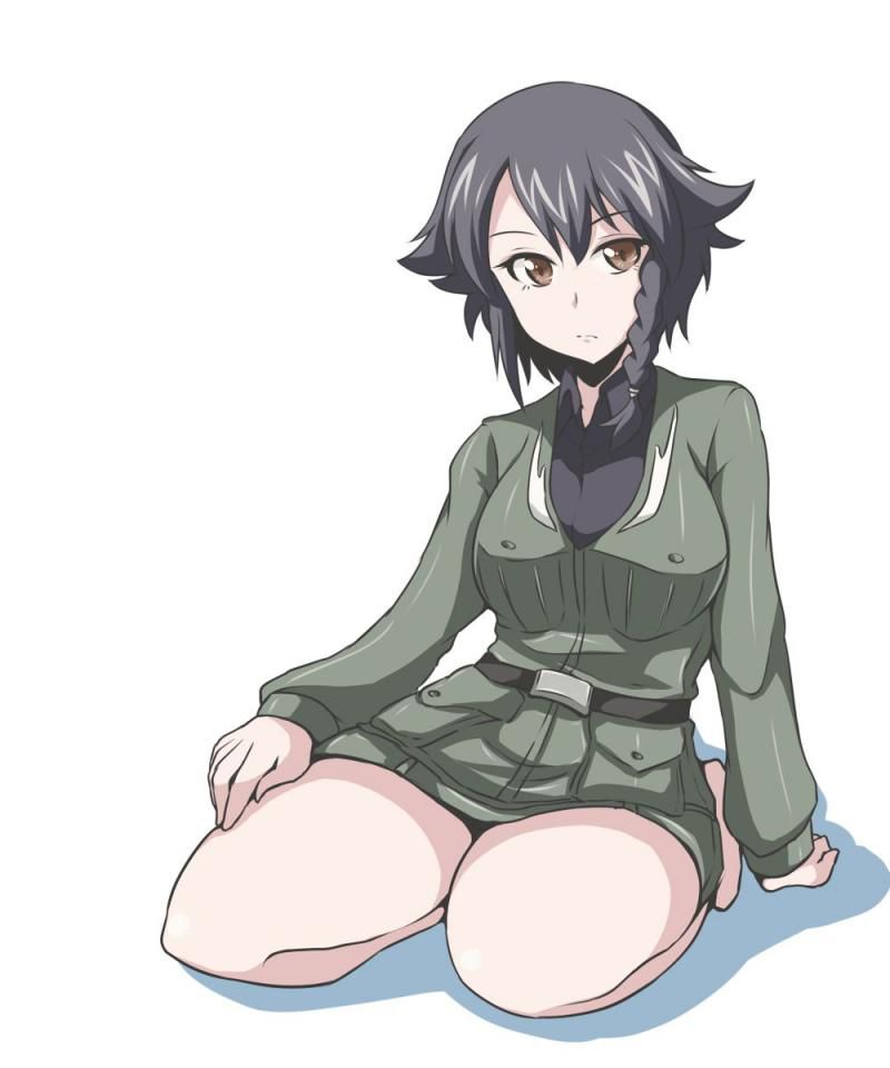Erotic image of pepperoni's desperate sexy pose! [Girls &amp; Panzer] 16