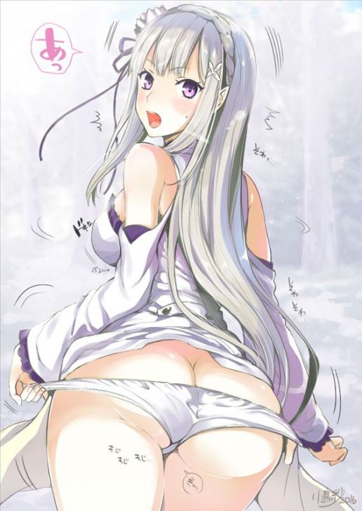 [Re: Life in a different world starting from zero] High-quality erotic images that can be used as Emilia wallpaper (PC/ smartphone) 10