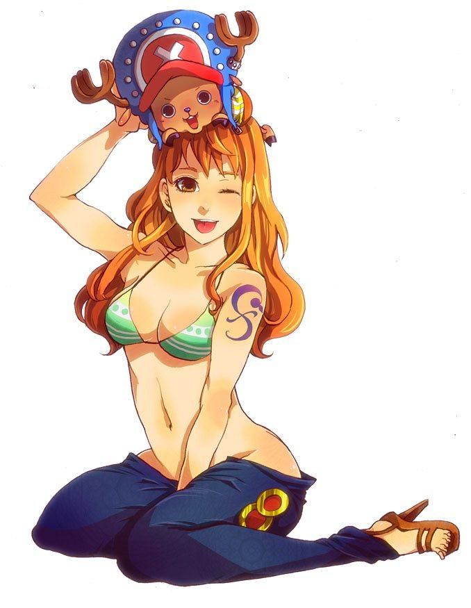 [One piece] I will put Nami's erotic cute image together for free ☆ 24