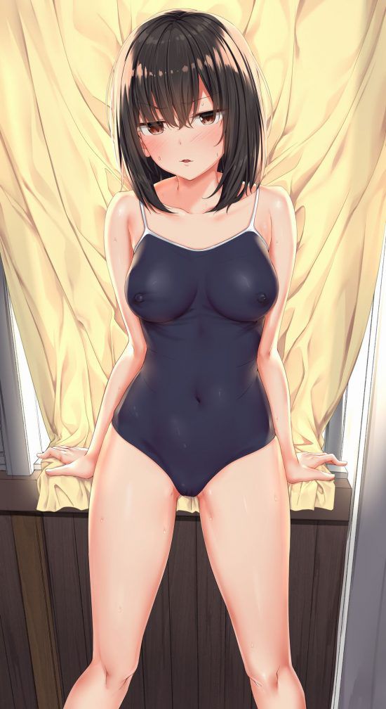 [Secondary erotic] erotic image of a doskebe girl with a full body with suku water is here 1