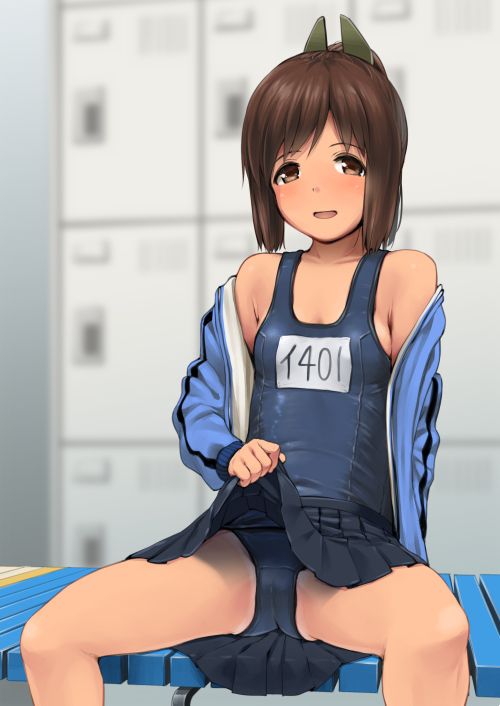 [Secondary erotic] erotic image of a doskebe girl with a full body with suku water is here 10