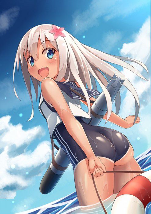 [Secondary erotic] erotic image of a doskebe girl with a full body with suku water is here 5