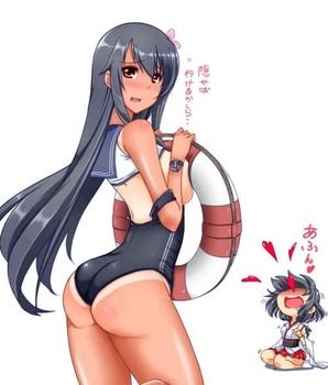 [Fleet Collection] cute secondary erotic image in Fuso's echi 16