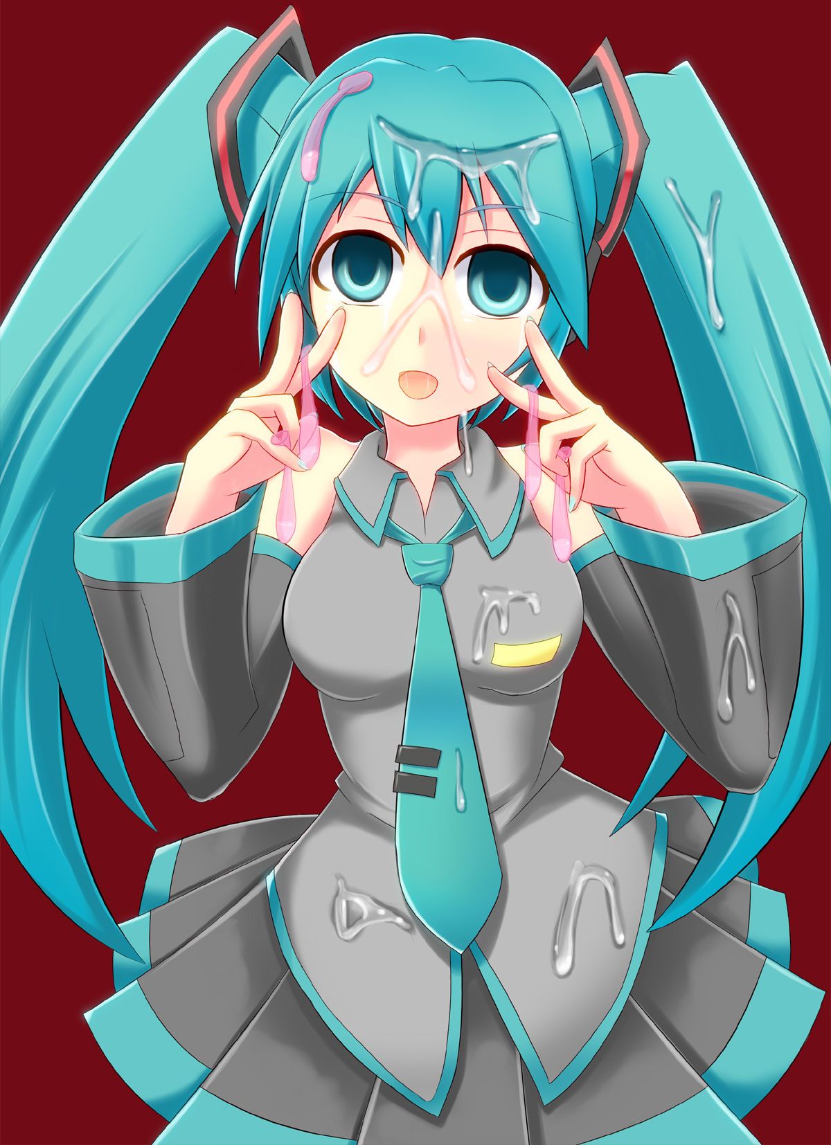 Erotic image I tried to collect the image of cute Hatsune Miku, but it's too erotic ... (vocalist) 19