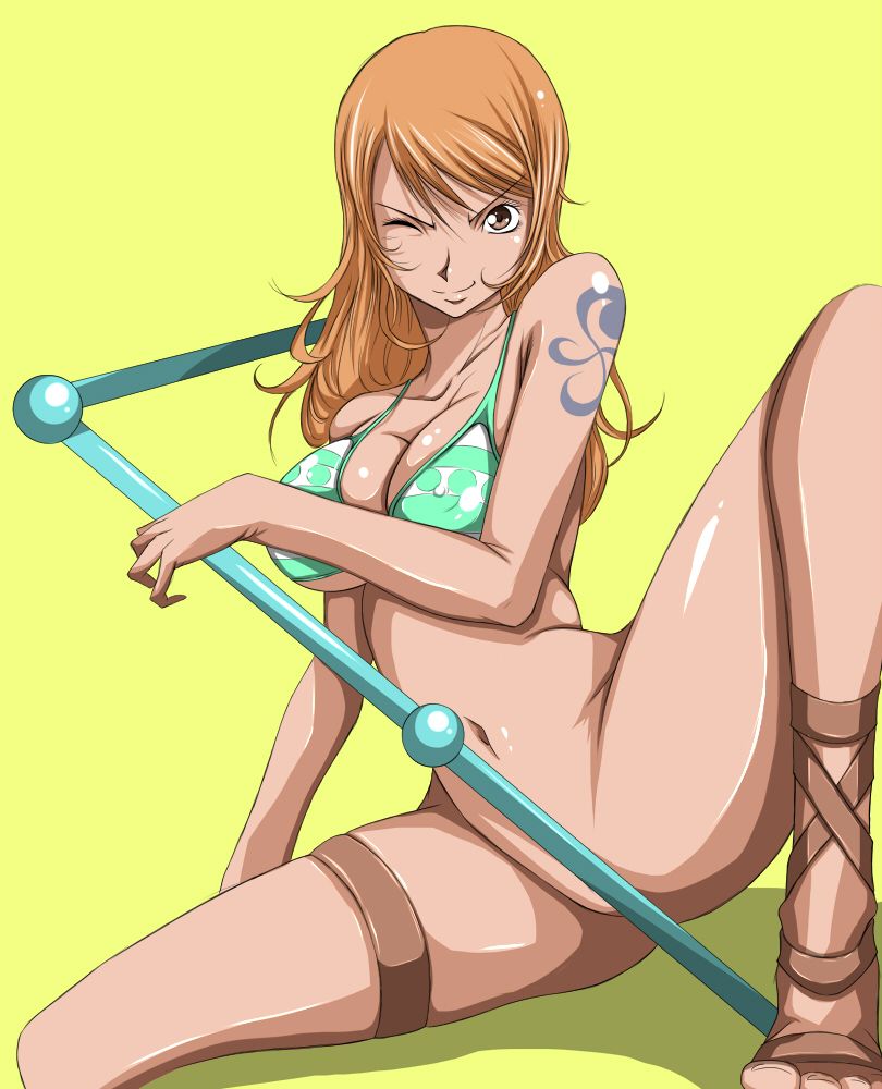 Erotic image: Nami's character image that you want to refer to one-piece erotic cosplay 30