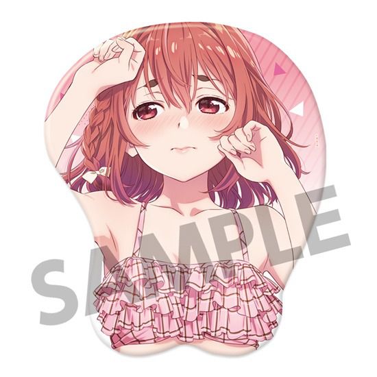 Erotic mouse pad of girls' echimuchi she borrows! 6