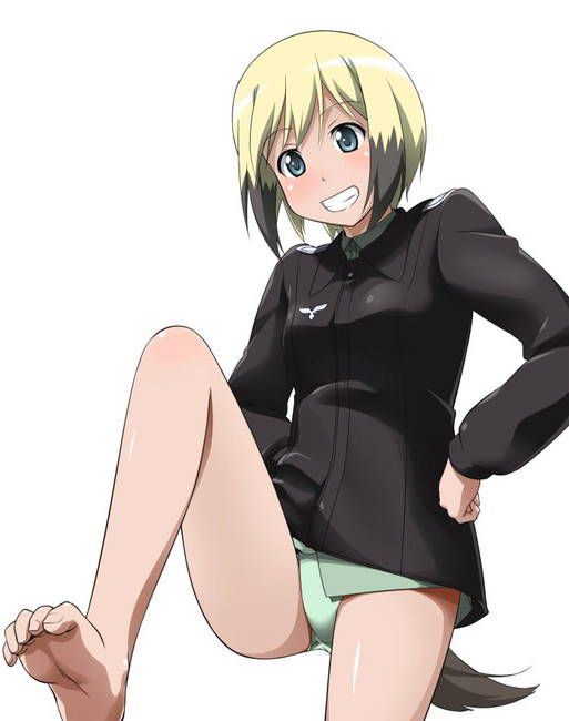 Erotic image I tried to collect images of cute Erica Hartmann, but it's too erotic ... (Strike Witches) 25
