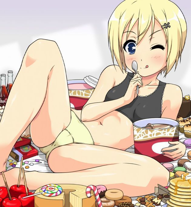 Erotic image I tried to collect images of cute Erica Hartmann, but it's too erotic ... (Strike Witches) 40