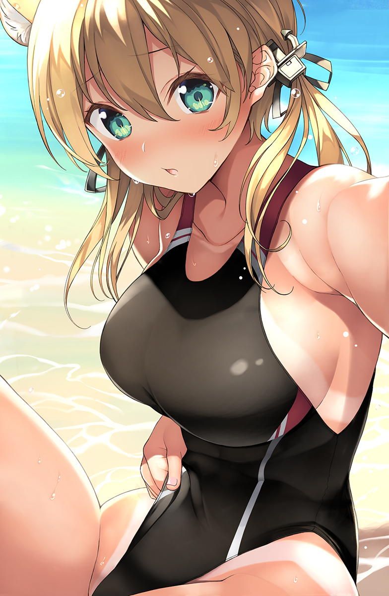 Erotic image summary that the swimming swimsuit pulls out! 12