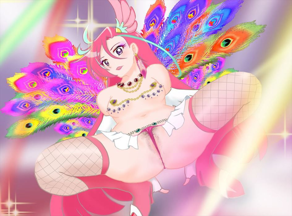I want to pull out with a secondary erotic image of Pretty Cure! 19