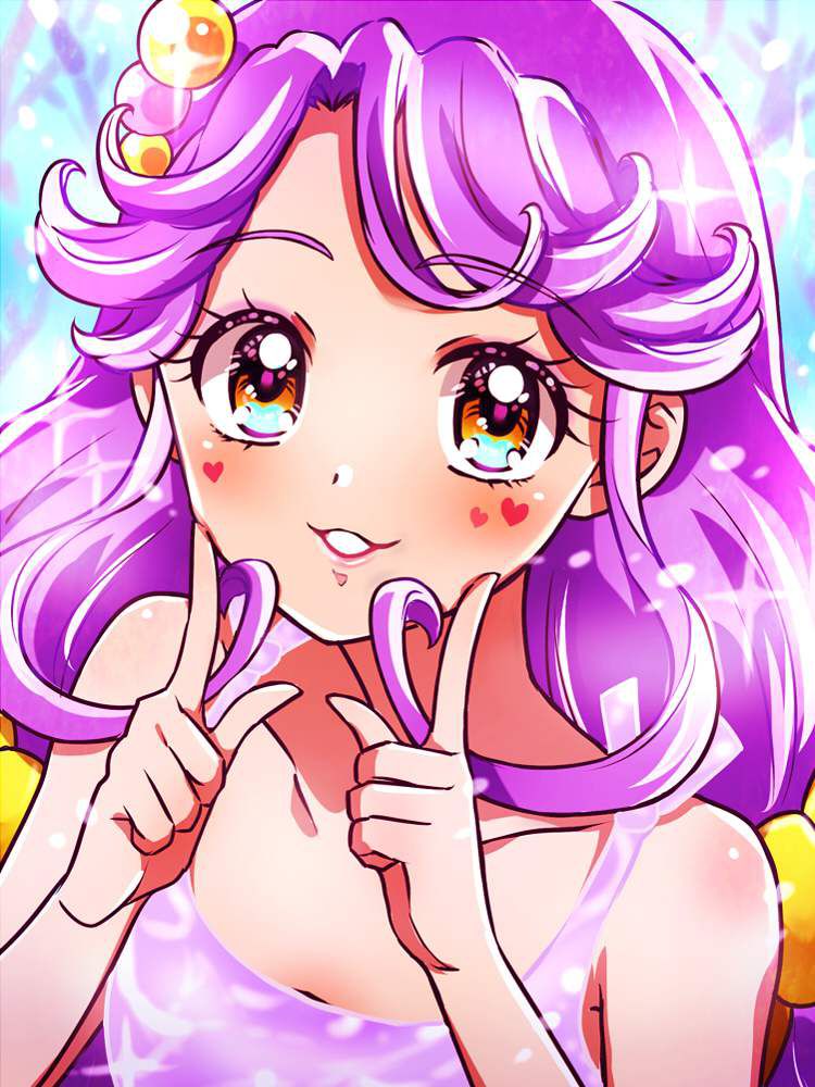 Secondary: image of a pretty girl with precure mechasiko 16