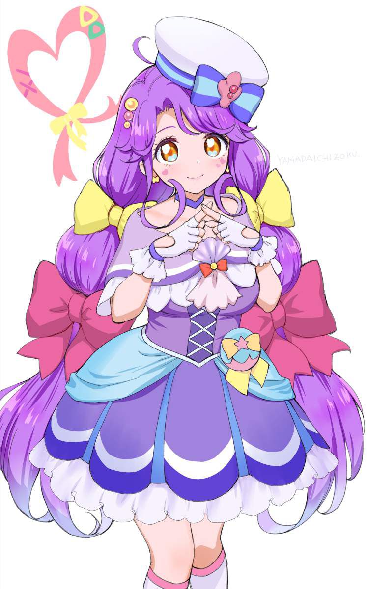 Secondary: image of a pretty girl with precure mechasiko 6