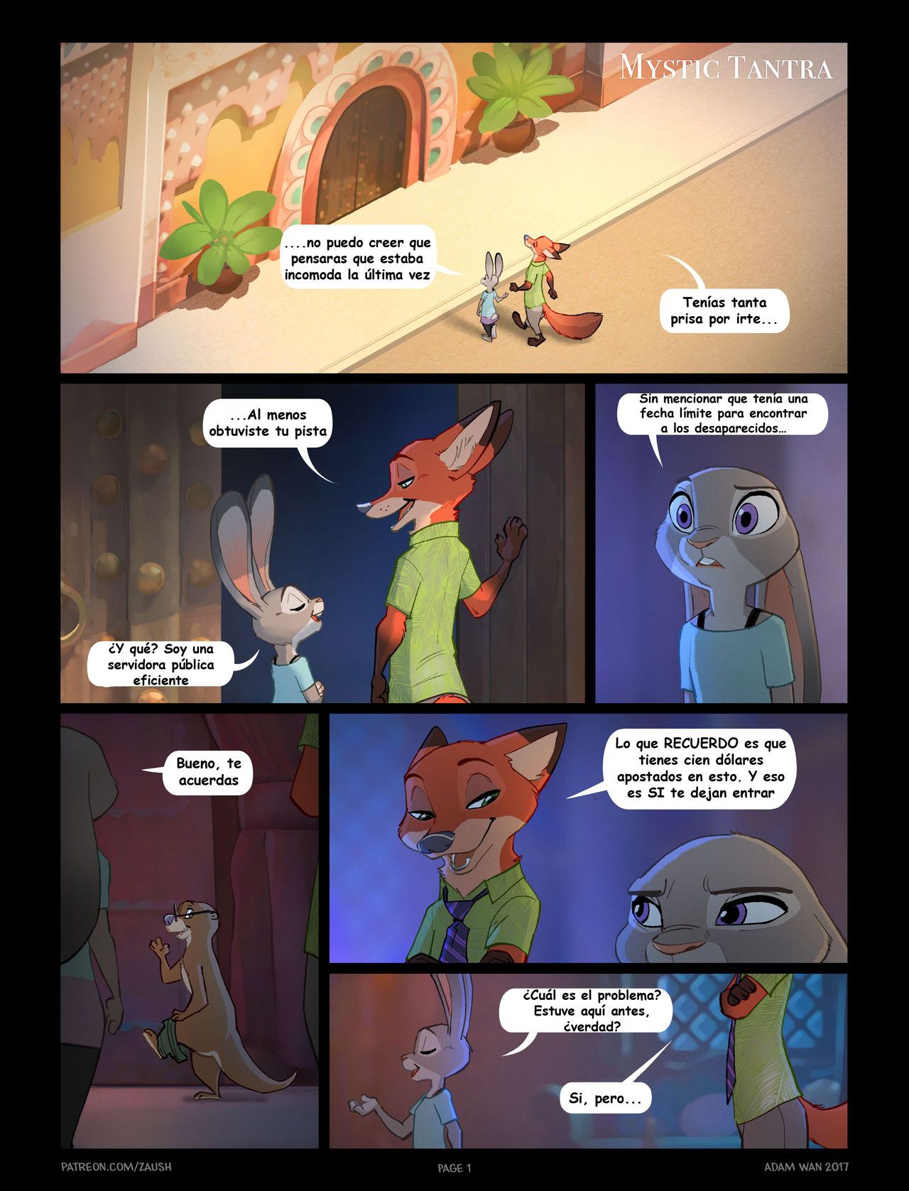 [Zaush] Mystic Tantra [Español] (Zootopia) 1