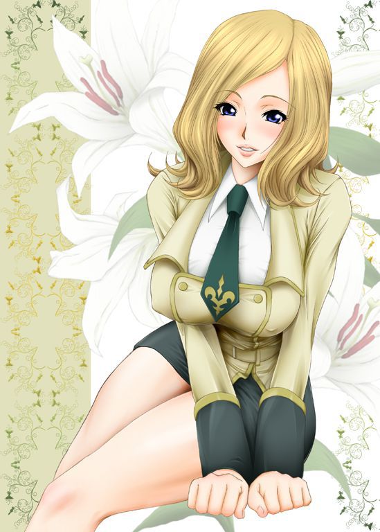 Erotic image I tried to collect the image of cute Mirei Ashford, but it's too erotic ... (Code Geass) 2