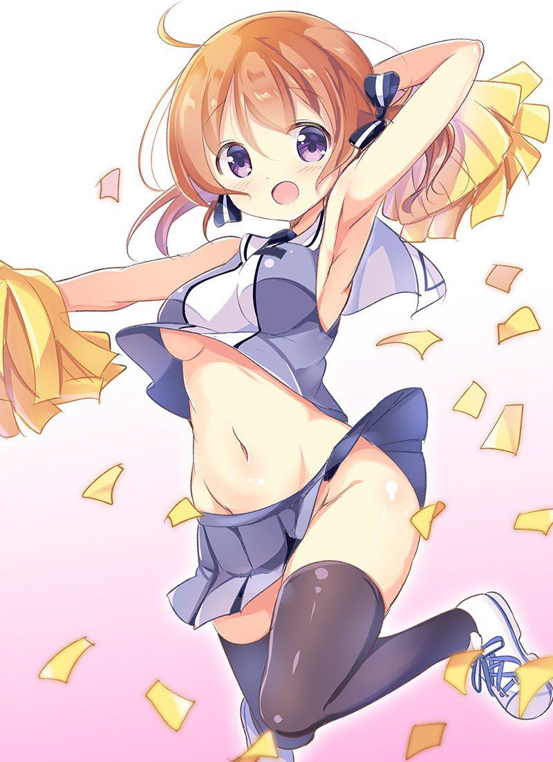 Erotic anime summary erotic image of echiechi girl in cheerleader appearance [secondary erotic] 17