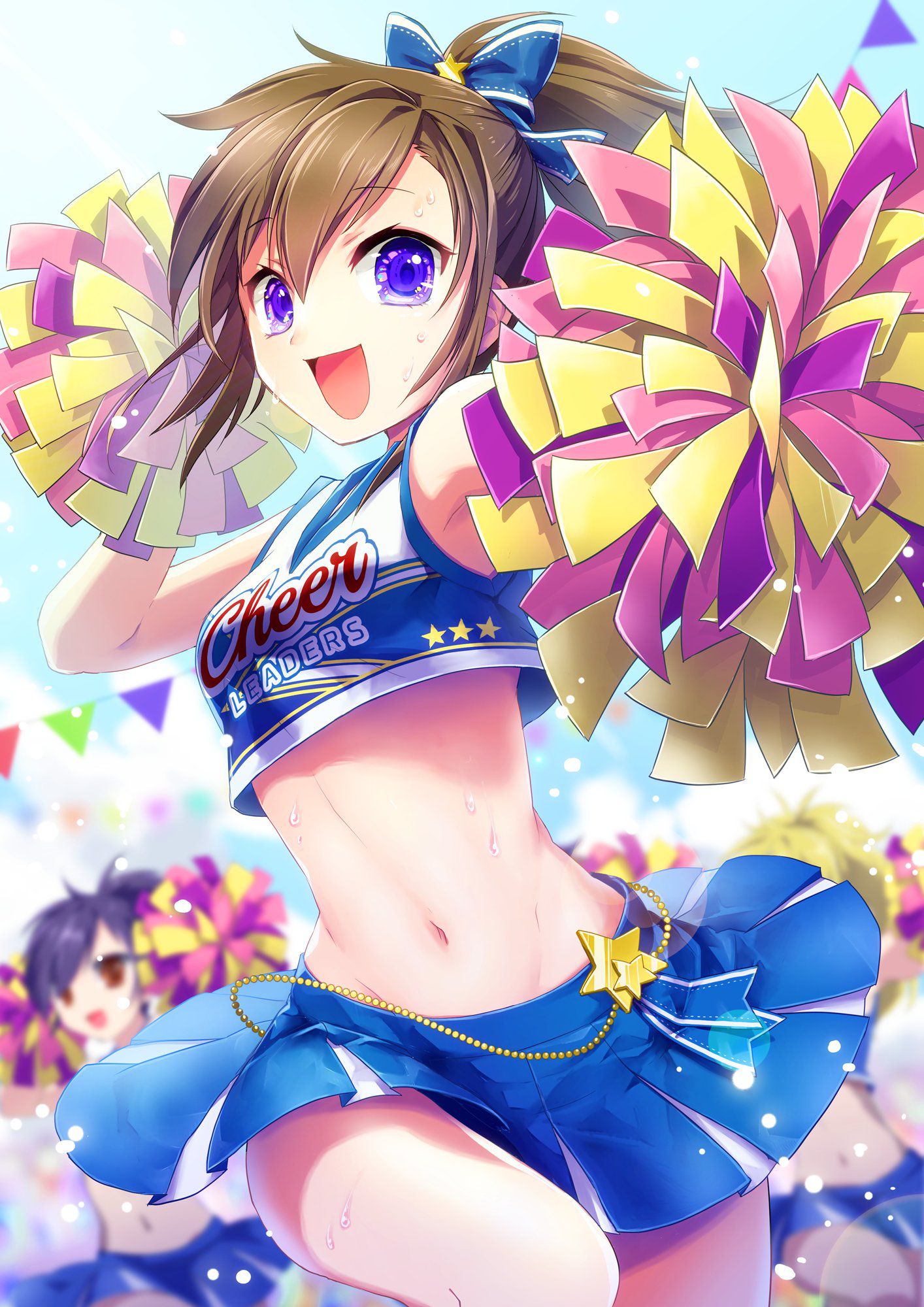 Erotic anime summary erotic image of echiechi girl in cheerleader appearance [secondary erotic] 6