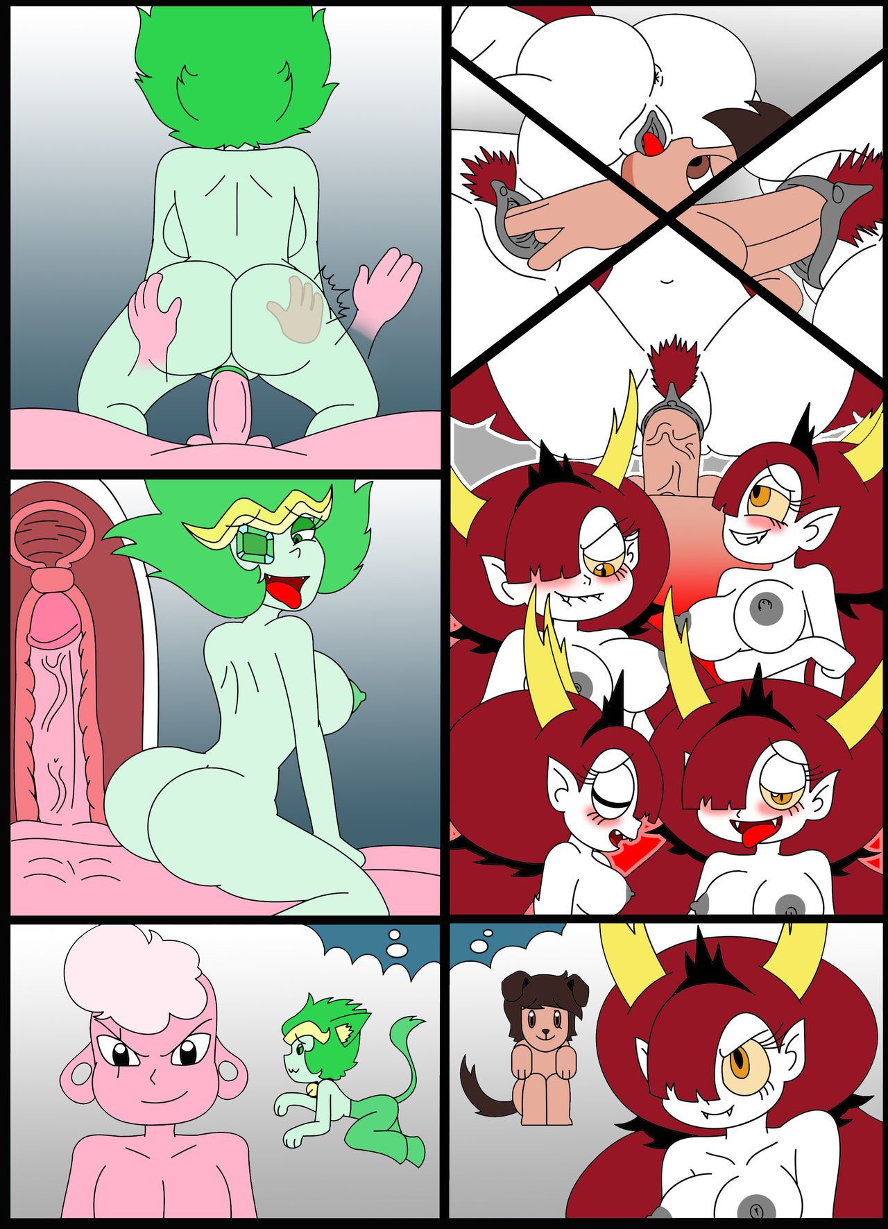 [Ferozyraptor] Noche de Films cap. 1-2 (SVTFOE / Steven Universe) (En Progreso) [Spanish] 30