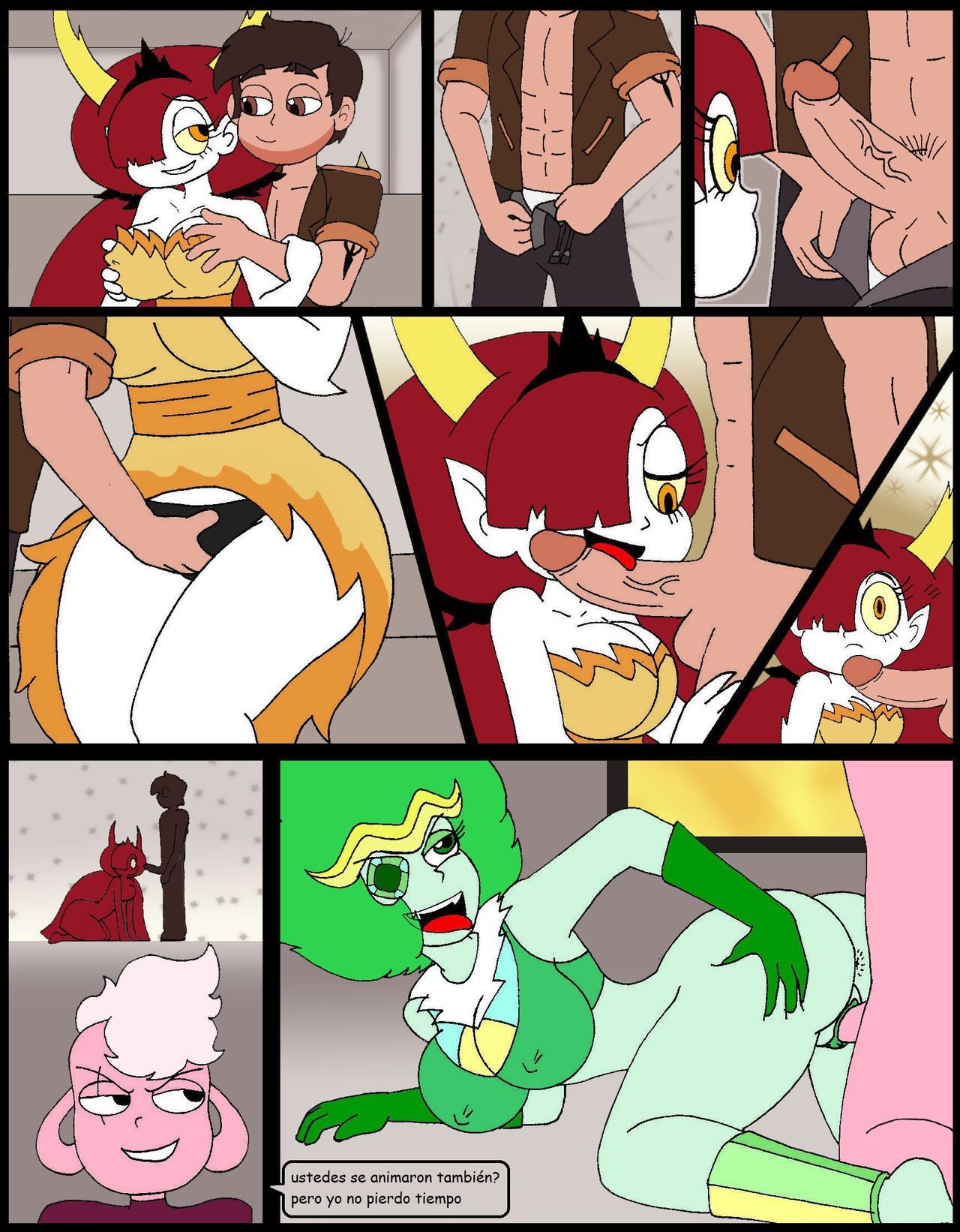 [Ferozyraptor] Noche de Films cap. 1-2 (SVTFOE / Steven Universe) (En Progreso) [Spanish] 44