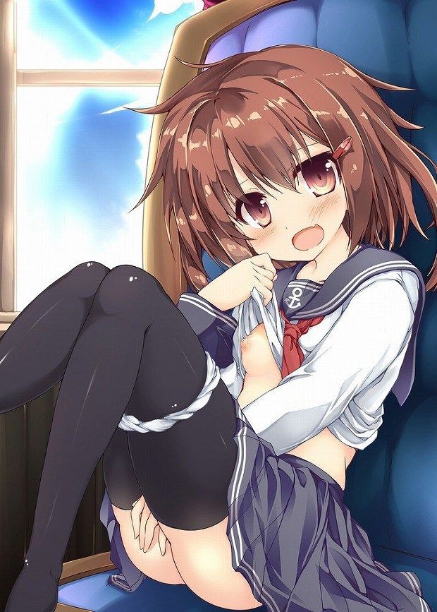 Erotic image: Character image of lightning that you want to refer to the erotic cosplay of fleet collection 13