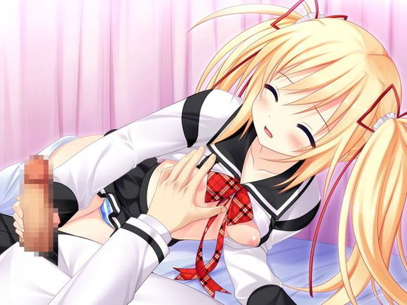 Erotic anime summary Beautiful girls who let you ejaculate by singing dick with handjok [secondary erotic] 13