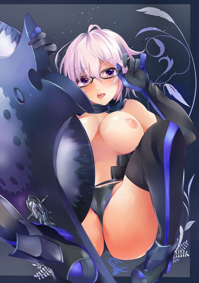 Fate Grand Order: Mash Kyrielite's cool and cute secondary erotic images 1