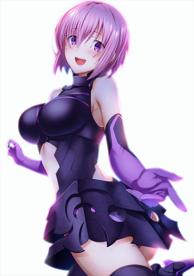 Fate Grand Order: Mash Kyrielite's cool and cute secondary erotic images 7