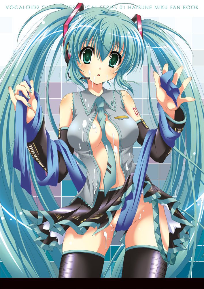 Erotic image that can be pulled out just by imagining hatsune Miku's masturbation figure [vocalist lloyd] 5