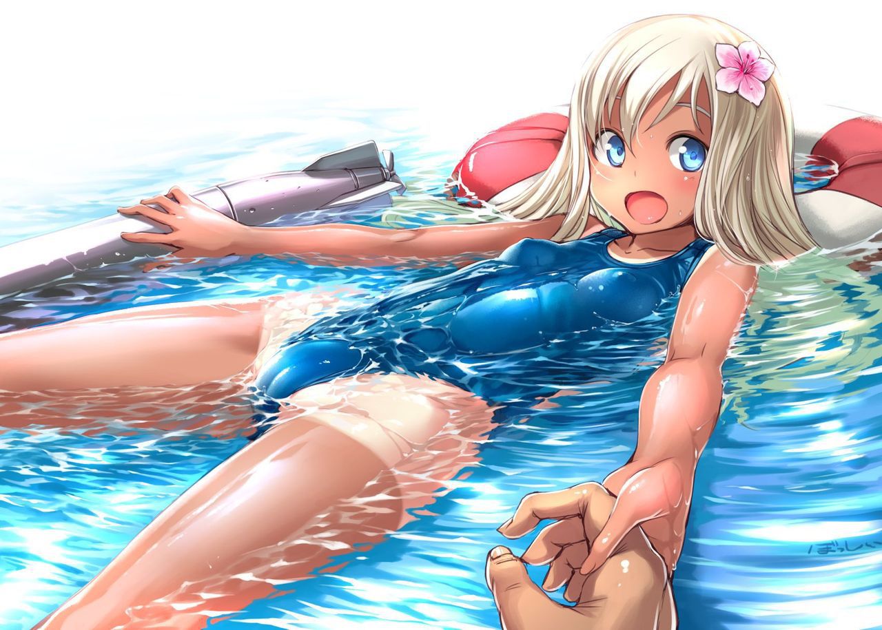 【Sukusui】An image of a suku water girl who looks good on the dazzling sun Part 8 12