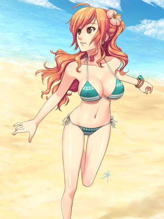 【One piece】Nami's cute picture furnace image summary 4