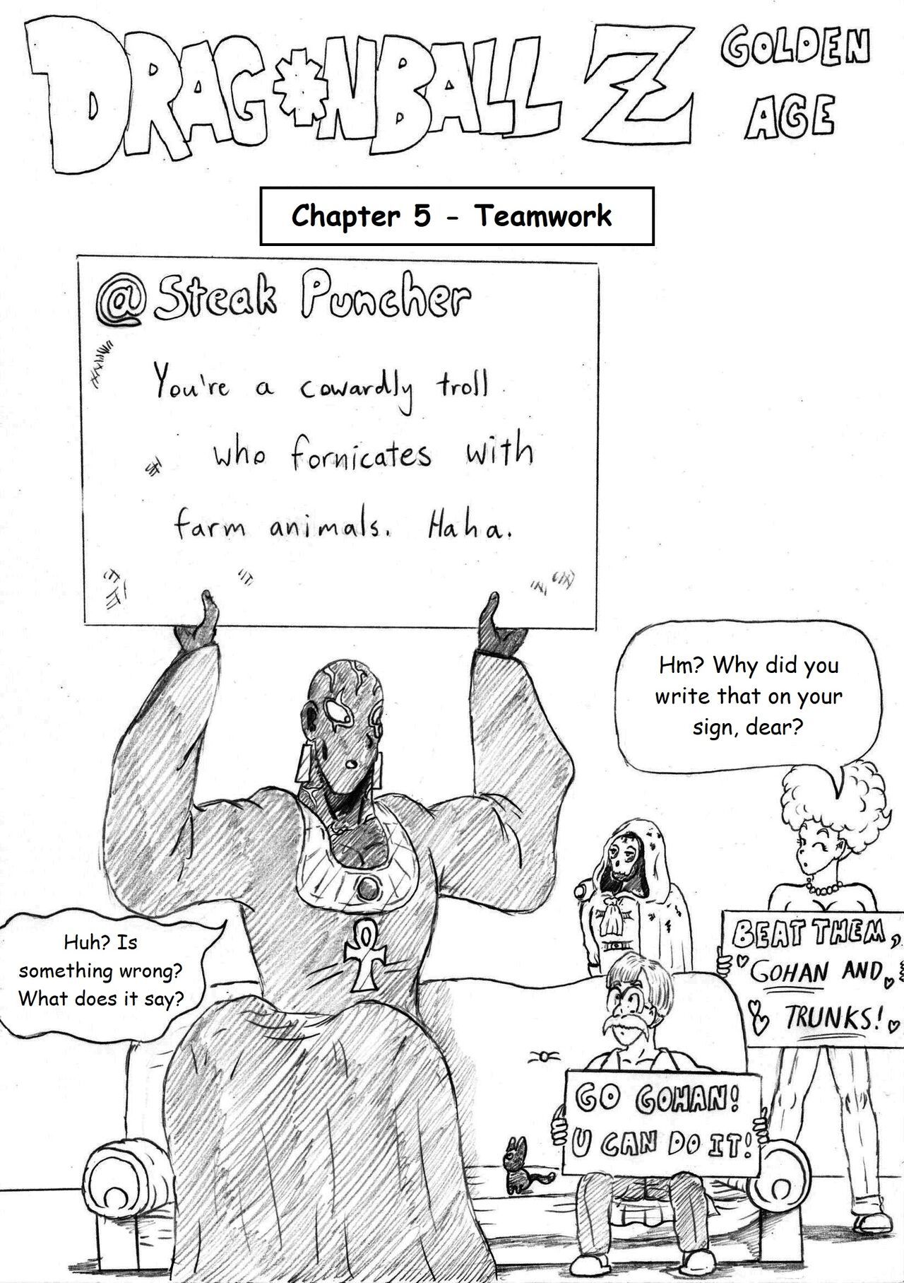[TheWriteFiction] Dragonball Z Golden Age - Chapter 5 - Teamwork (Ongoing) 1
