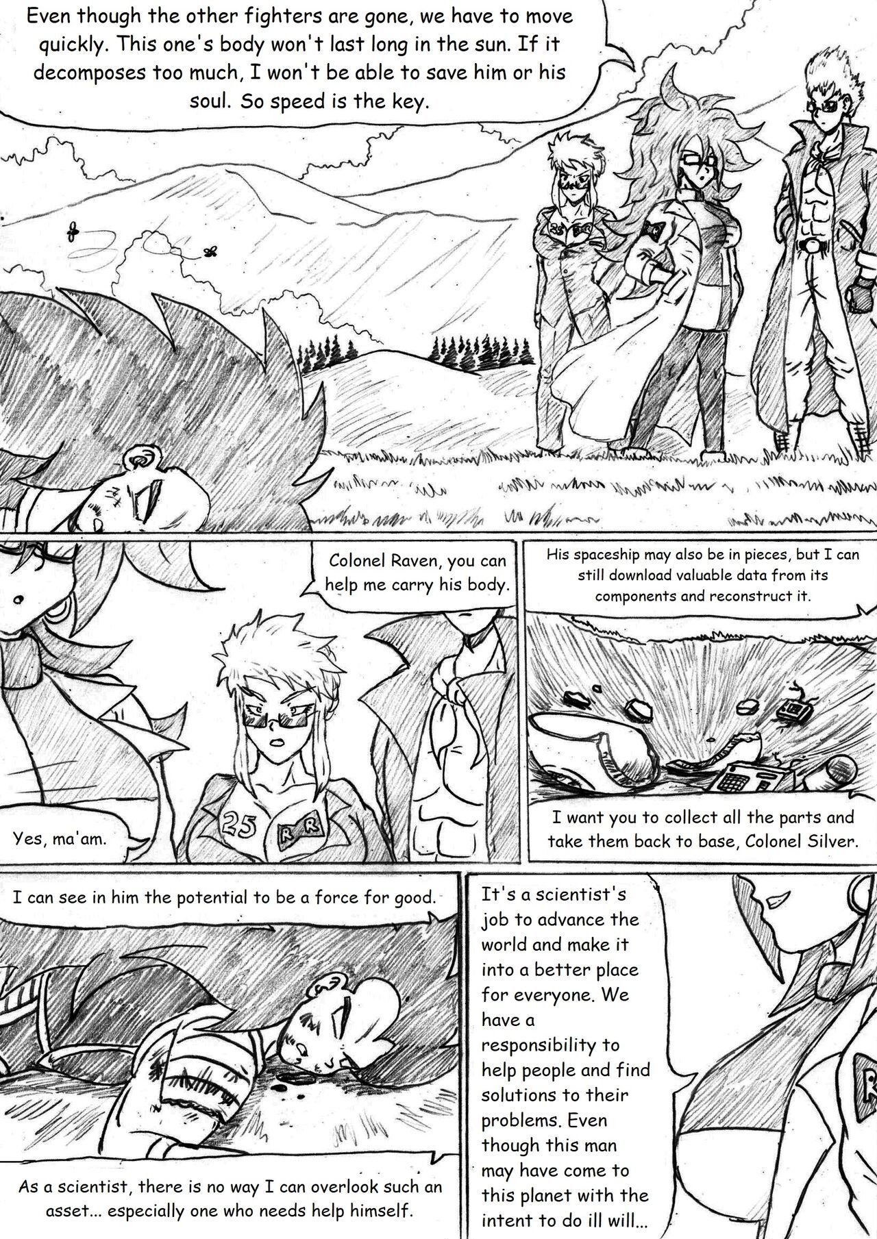 [TheWriteFiction] Dragonball Z Golden Age - Chapter 5 - Teamwork (Ongoing) 4