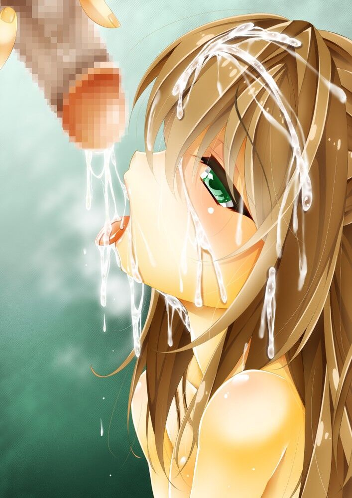 [Super selection 143 pieces] facial shot secondary erotic image that the cute face of a loli beautiful girl is covered with semen 143