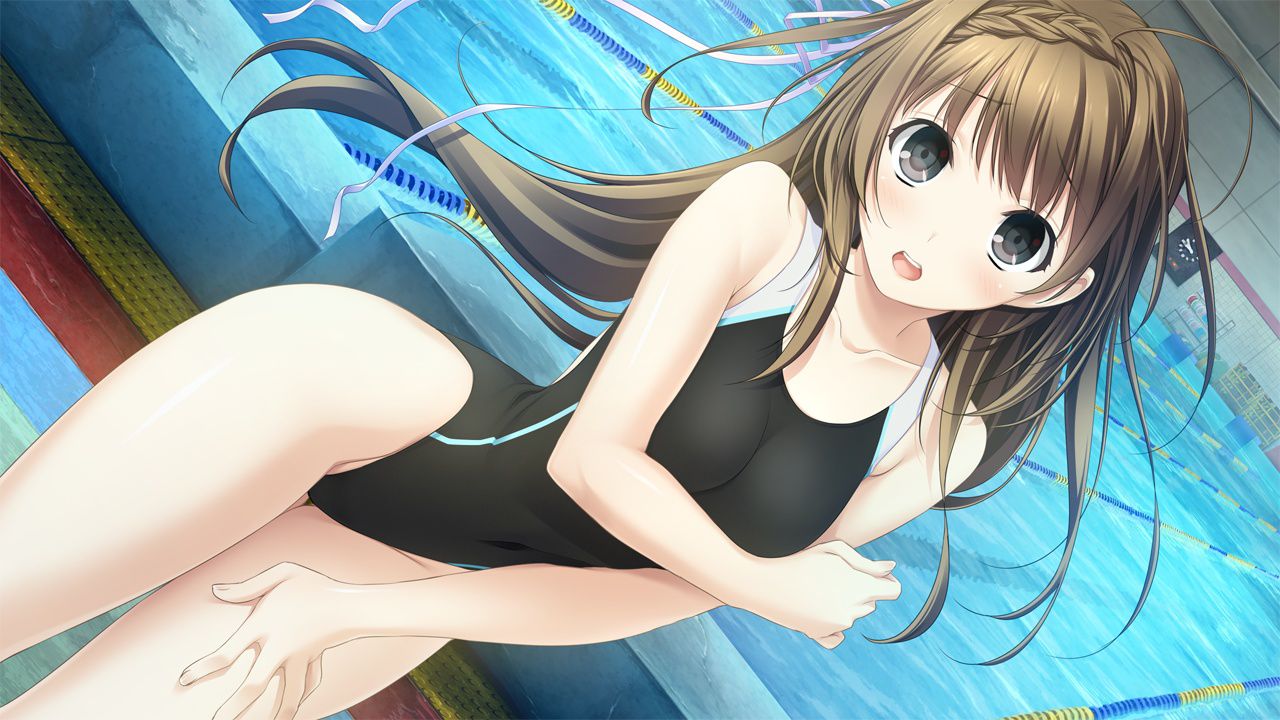 【Secondary erotic】 Erotic image of a girl wearing a very swimsuit with a body line floating out is here 29