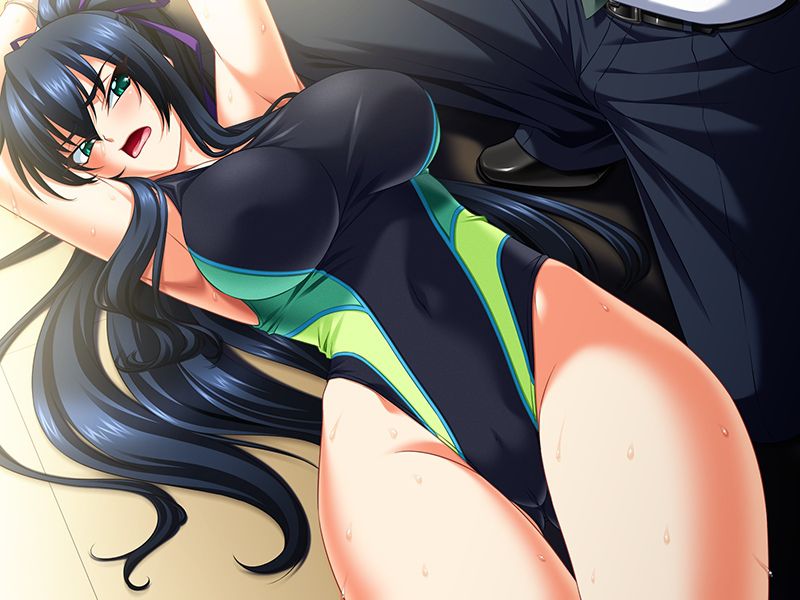 【Secondary erotic】 Erotic image of a girl wearing a very swimsuit with a body line floating out is here 7