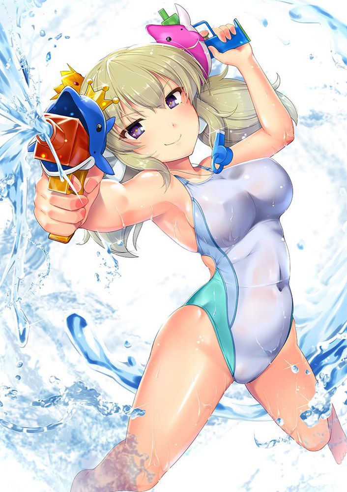 【Secondary erotic】 Erotic image of a girl wearing a very swimsuit with a body line floating out is here 8