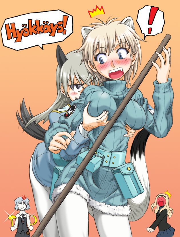Strike Witches Immediately Pulls Out With Erotic Images That Want To Suck Nipa! 11