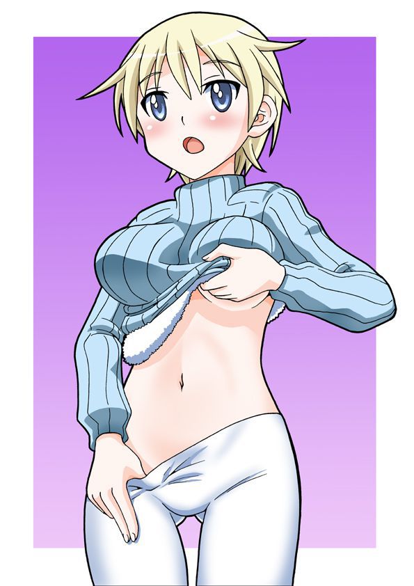 Strike Witches Immediately Pulls Out With Erotic Images That Want To Suck Nipa! 39