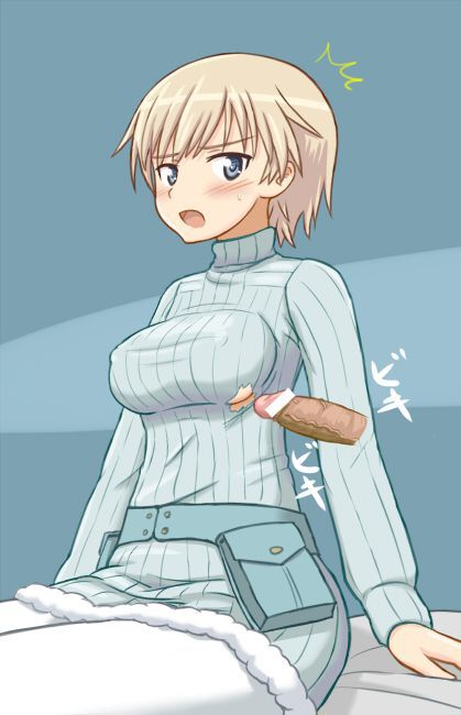 Strike Witches Immediately Pulls Out With Erotic Images That Want To Suck Nipa! 4