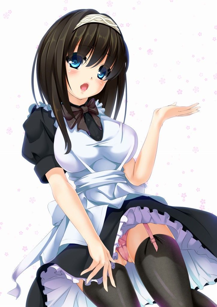 Thread that randomly pastes the erotic image of the maid 9