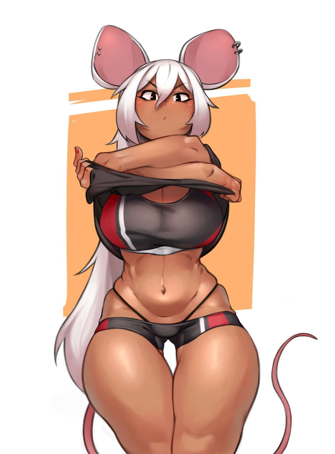 [various] Big Tiddy Rat Gyaru GF (by Zana) [OC] 23