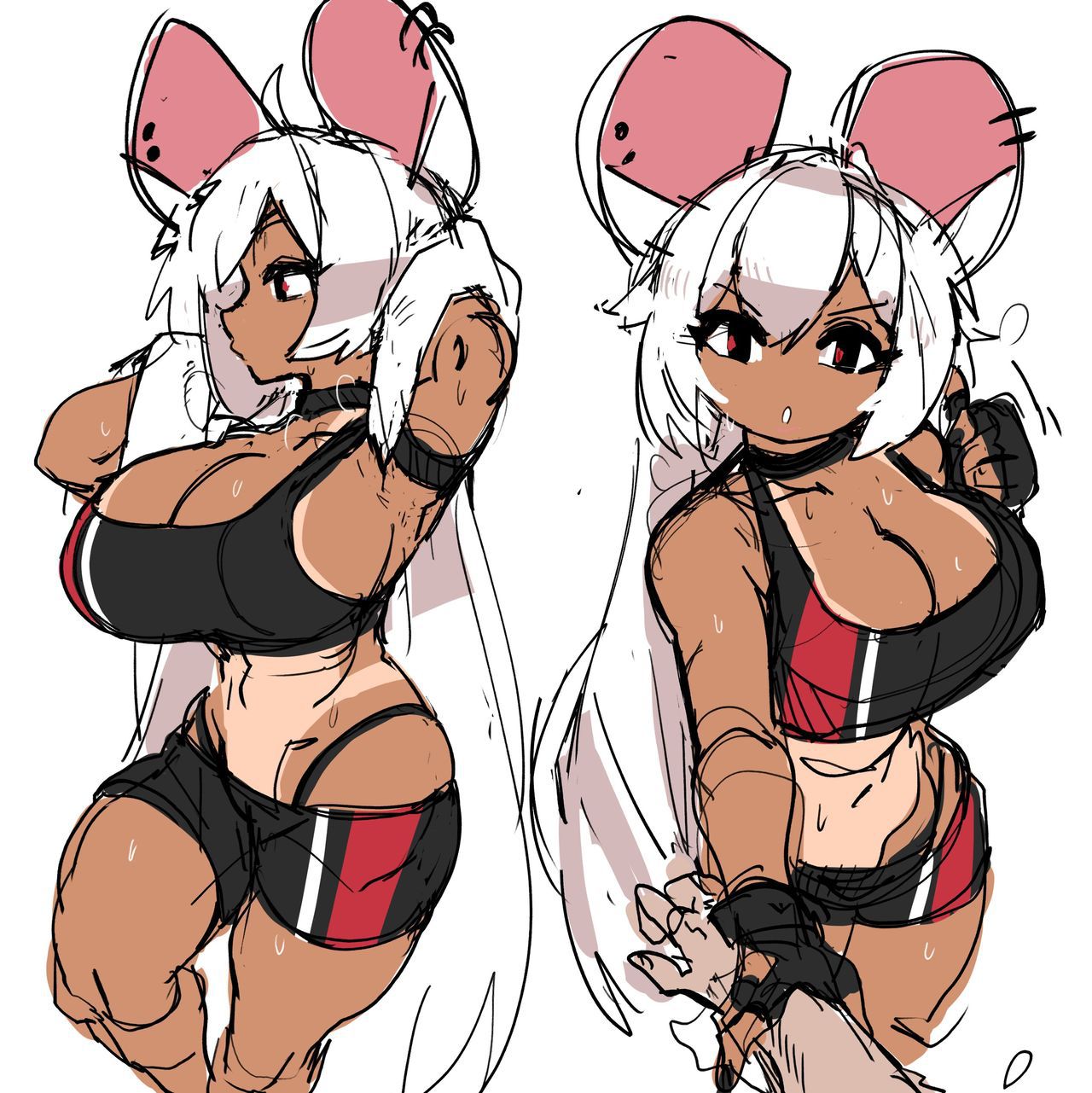 [various] Big Tiddy Rat Gyaru GF (by Zana) [OC] 38