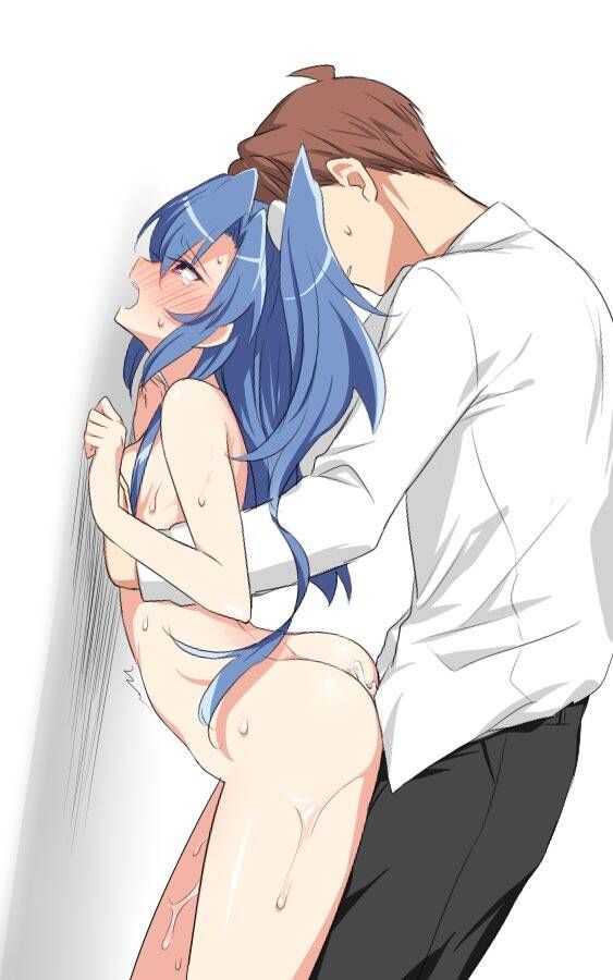 [Secondary] image of a cute girl with a back dorsal position 4