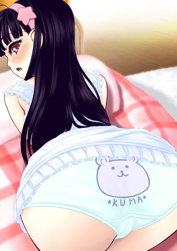 [Secondary] erotic image of the child chama pants of the character who is a little embarrassing if seen by the boyfriend 1