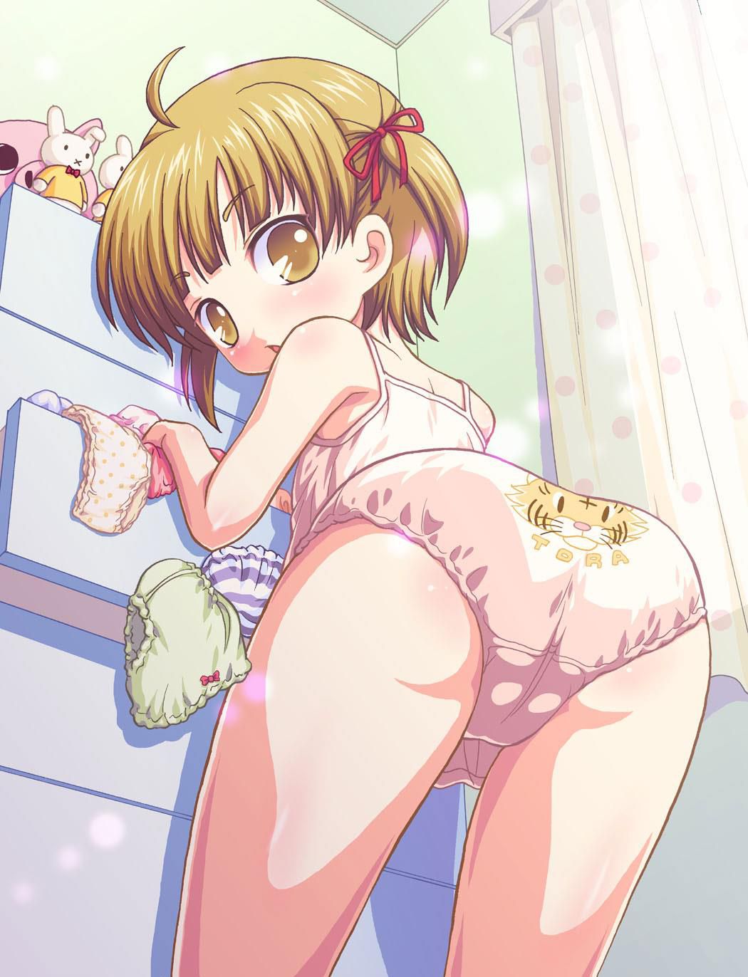 [Secondary] erotic image of the child chama pants of the character who is a little embarrassing if seen by the boyfriend 34