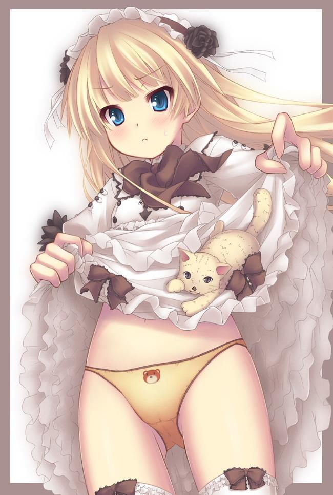 [Secondary] erotic image of the child chama pants of the character who is a little embarrassing if seen by the boyfriend 7