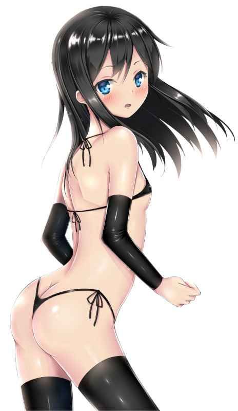 Erotic image of a girl wearing a lascivious swimsuit who wants to commit zubozubo while wearing it is here 17