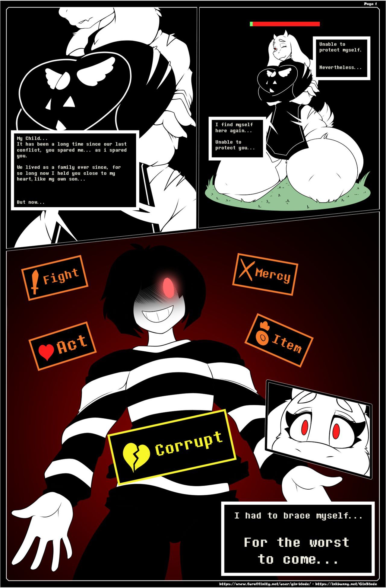 [Gin-Blade] The Corruption Route (Undertale) 2