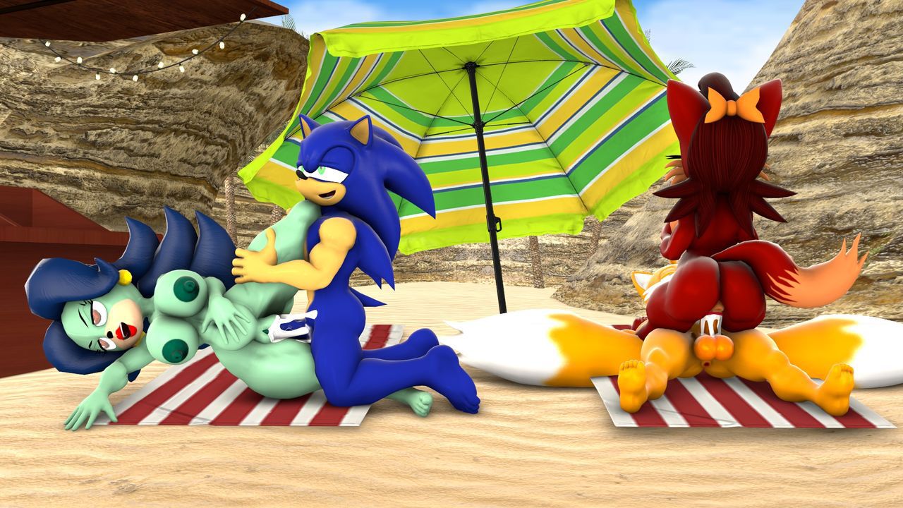 [BlueApple] Bad Girls Beach Bar (Sonic The Hedgehog) 12